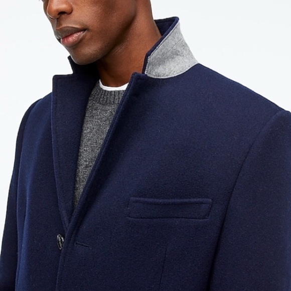 J Crew Thompson Top Coat size 40R NWT - Picture 2 of 7